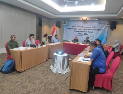 Dewan Pers Bersama Konsultan Jasa Riset PT. Multi Utama Risetindo Gelar FGD Penyusunan Indeks Kemerdekaan Pers Tahun 2024 di Papua Barat