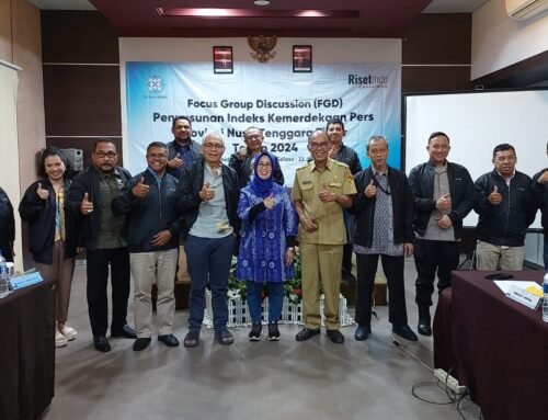 Forum Group Discussion Indeks Kemerdekaan Pers 2024 di Provinsi NTT Dilaksanakan oleh Jasa Riset Survei PT Multi Utama Risetindo dan Dewan Pers